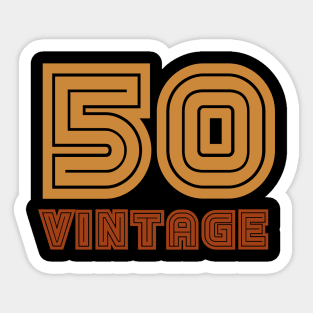 50s Vintage Sticker